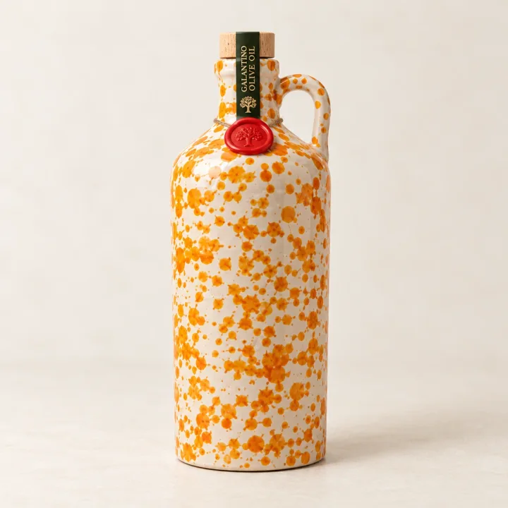 Galantino Olive Oil — Orange Ceramic