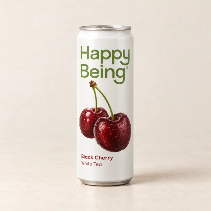 Happy Being Black Cherry White Tea