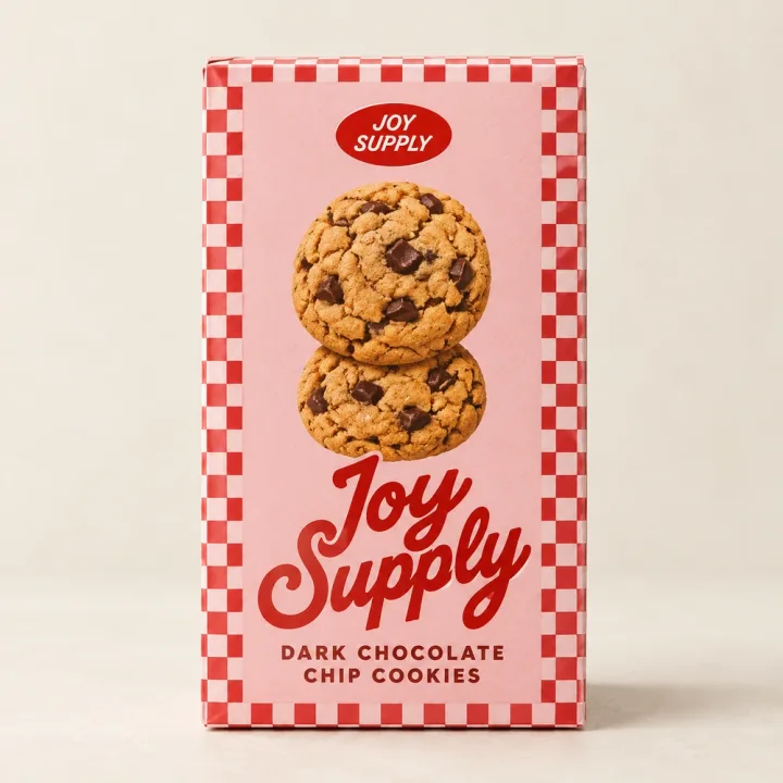 Joy Supply Dark Chocolate Chip Cookies