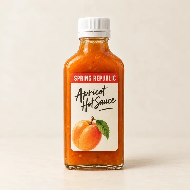 Spring Republic Apricot Hot Sauce