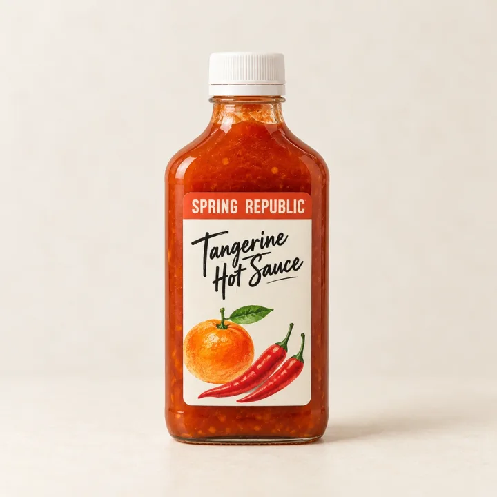 Spring Republic Tangerine Hot Sauce